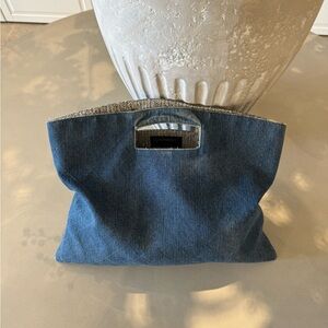 Chanel Corsage handbag Denim Blue